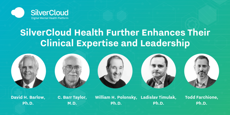 World Leading Mental Health Experts Join SilverCloud Health’s Expanded Clinical Advisory Board