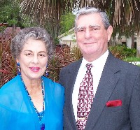 Boca Raton philanthropists Ann and John Wood of the FairfaxWood Scholarship Foundation