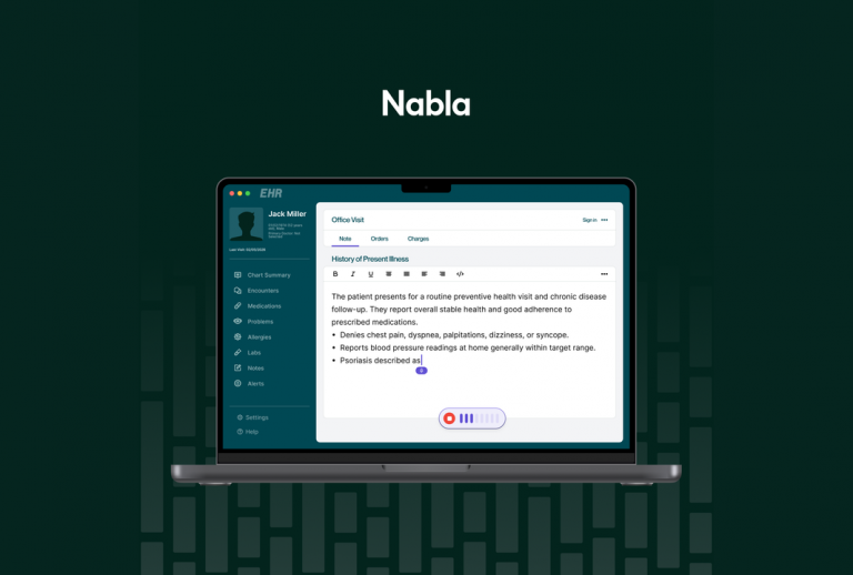 Nabla Launches Medical-Grade Dictation Product Built for Apple Devices