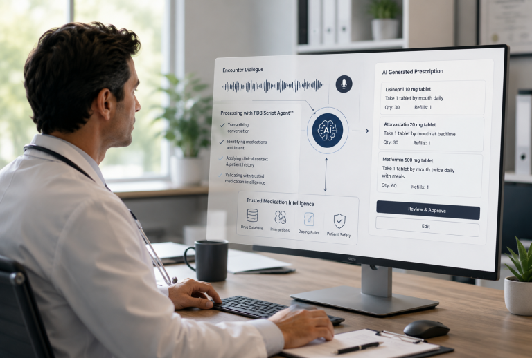 FDB and Tebra Bring AI-Powered Prescription Workflow to Independent Practices