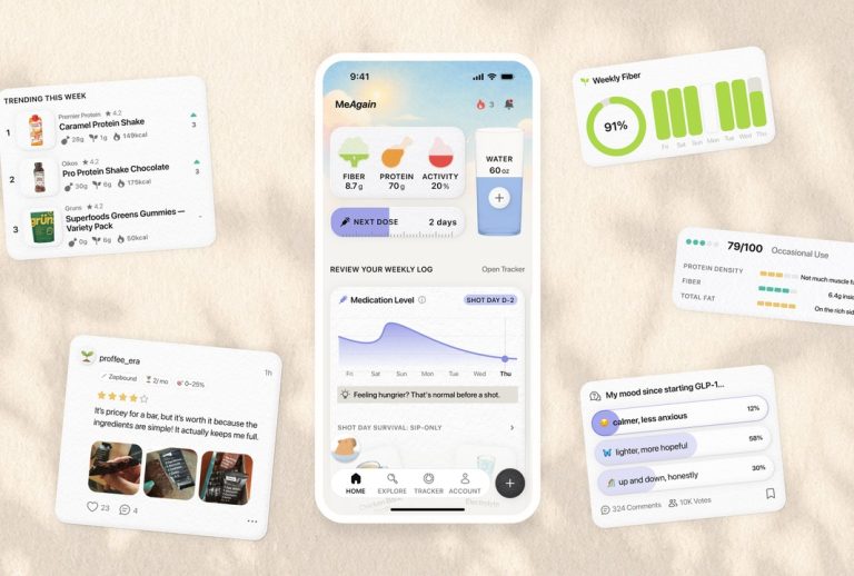 MeAgain Adds Real-World Food Insights and Peer Support for GLP-1 Users