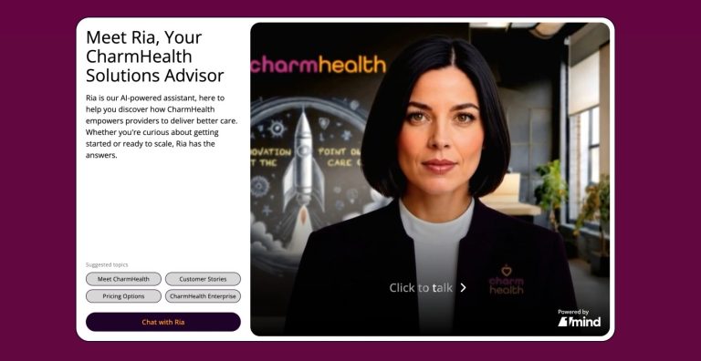 CharmHealth Introduces Ria, AI Solutions Advisor, to Speed Up Health IT Evaluation for Provider Organizations