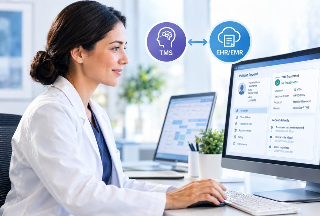 NeuroStar Integrates TMS With AdvancedMD EHR